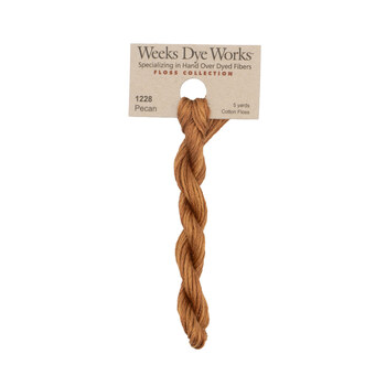 Weeks Dye Works 1228 Pecan - 6 Strand Embroidery Floss, Image