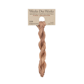 Weeks Dye Works 1238 Cappuccino - 6 Strand Embroidery Floss, Image