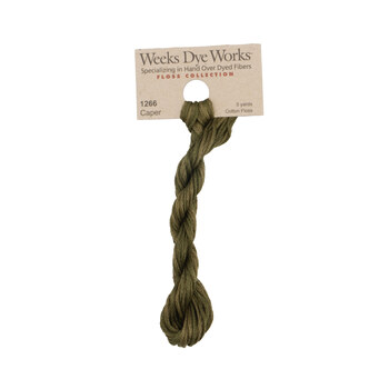 Weeks Dye Works 1266 Caper - 6 Strand Embroidery Floss, Image