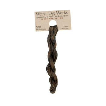Weeks Dye Works 1268 Molasses - 6 Strand Embroidery Floss, Image