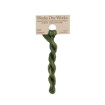 Weeks Dye Works 1277 Collards - 6 Strand Embroidery Floss, Image