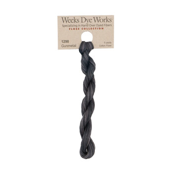 Weeks Dye Works 1298 Gunmetal - 6 Strand Embroidery Floss, Image