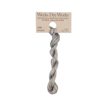 Weeks Dye Works 1300 Seagull - 6 Strand Embroidery Floss, Image