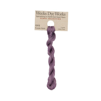 Weeks Dye Works 1313 Purple Haze - 6 Strand Embroidery Floss, Image