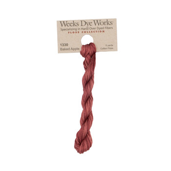 Weeks Dye Works 1330 Baked Apple - 6 Strand Embroidery Floss, Image