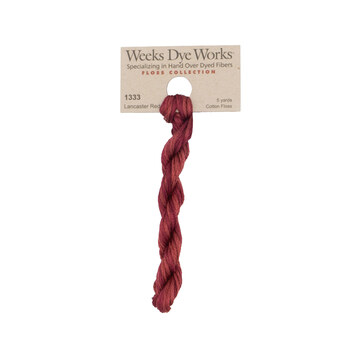 Weeks Dye Works 1333 Lancaster Red - 6 Strand Embroidery Floss, Image