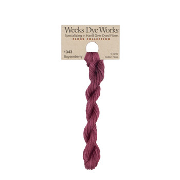 Weeks Dye Works 1343 Boysenberry - 6 Strand Embroidery Floss, Image