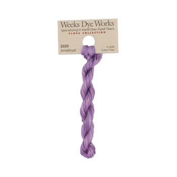 Weeks Dye Works 2020 Amethyst - 6 Strand Embroidery Floss, Image