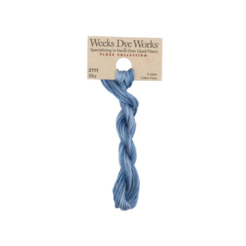 Weeks Dye Works 2111 Sky - 6 Strand Embroidery Floss, Image