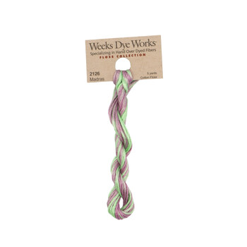 Weeks Dye Works 2126 Madras - 6 Strand Embroidery Floss, Image