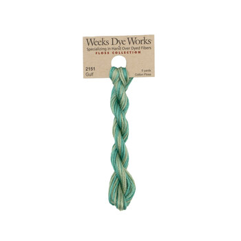 Weeks Dye Works 2151 Gulf - 6 Strand Embroidery Floss, Image