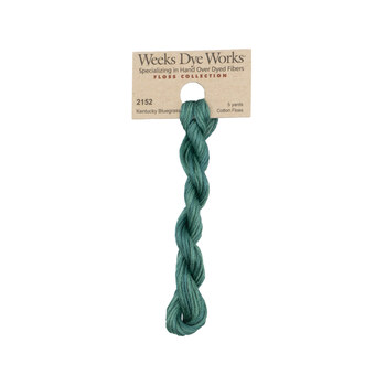 Weeks Dye Works 2152 Kentucky Bluegrass - 6 Strand Embroidery Floss, Image