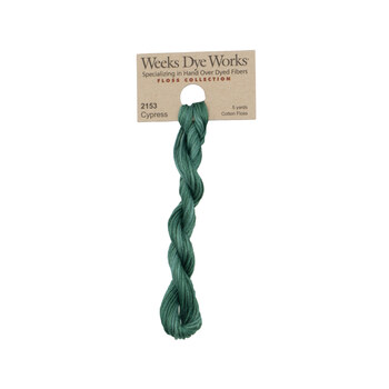 Weeks Dye Works 2153 Cypress - 6 Strand Embroidery Floss, Image