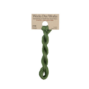 Weeks Dye Works 2156 Hunter - 6 Strand Embroidery Floss, Image