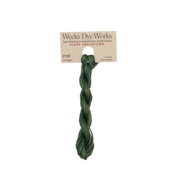 Weeks Dye Works 2158 Juniper - 6 Strand Embroidery Floss, Image
