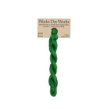 Weeks Dye Works 2173 Envy - 6 Strand Embroidery Floss, Image