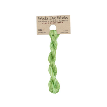 Weeks Dye Works 2176 Meadow - 6 Strand Embroidery Floss, Image