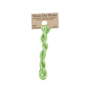 Weeks Dye Works 2191 Granny Smith - 6 Strand Embroidery Floss, Image