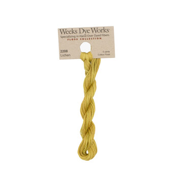 Weeks Dye Works 2208 Lichen - 6 Strand Embroidery Floss, Image
