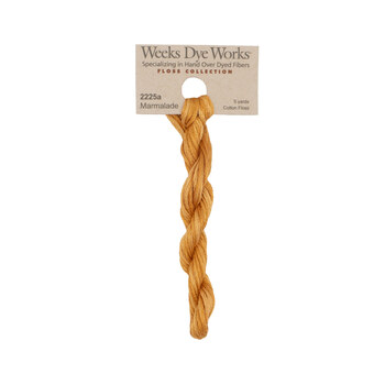 Weeks Dye Works 2225a Marmalade - 6 Strand Embroidery Floss, Image