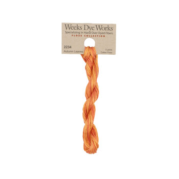 Weeks Dye Works 2234 Autumn Leaves - 6 Strand Embroidery Floss, Image