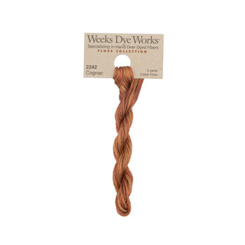 Weeks Dye Works 2242 Cognac - 6 Strand Embroidery Floss, Image