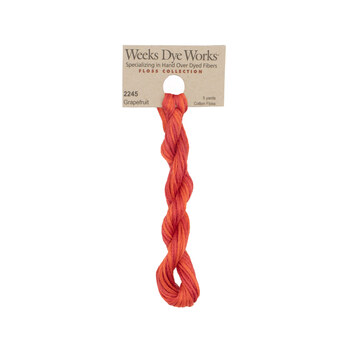Weeks Dye Works 2245 Grapefruit - 6 Strand Embroidery Floss, Image
