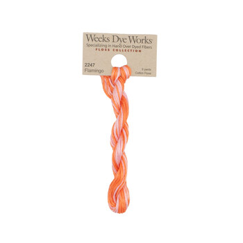 Weeks Dye Works 2247 Flamingo - 6 Strand Embroidery Floss, Image