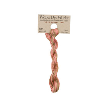 Weeks Dye Works 2251 Mexicali - 6 Strand Embroidery Floss, Image