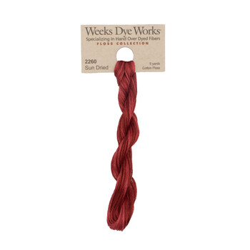 Weeks Dye Works 2260 Sun Dried - 6 Strand Embroidery Floss, Image