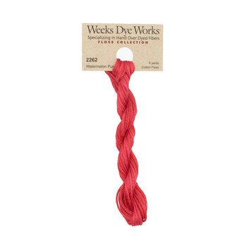 Weeks Dye Works 2262 Watermelon Punch - 6 Strand Embroidery Floss, Image
