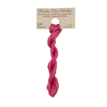 Weeks Dye Works 2263 Begonia - 6 Strand Embroidery Floss, Image