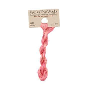 Weeks Dye Works 2271 Peony - 6 Strand Embroidery Floss, Image
