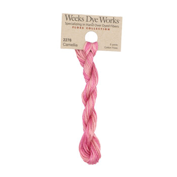 Weeks Dye Works 2276 Camellia - 6 Strand Embroidery Floss, Image