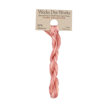 Weeks Dye Works 2278 Hibiscus - 6 Strand Embroidery Floss, Image