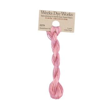 Weeks Dye Works 2279 Sweetheart Rose - 6 Strand Embroidery Floss, Image