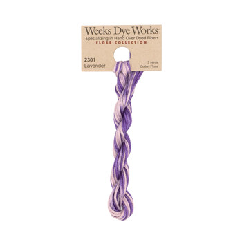 Weeks Dye Works 2301 Lavender - 6 Strand Embroidery Floss, Image