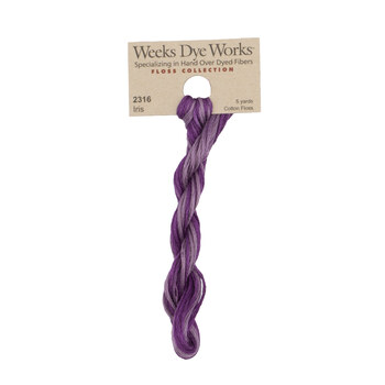 Weeks Dye Works 2316 Iris - 6 Strand Embroidery Floss, Image