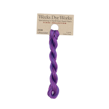 Weeks Dye Works 2336 Ultraviolet - 6 Strand Embroidery Floss, Image