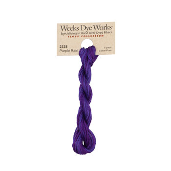 Weeks Dye Works 2338 Purple Rain - 6 Strand Embroidery Floss, Image
