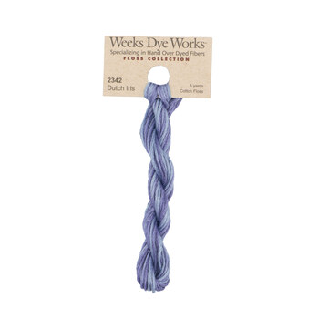 Weeks Dye Works 2342 Dutch Iris - 6 Strand Embroidery Floss, Image