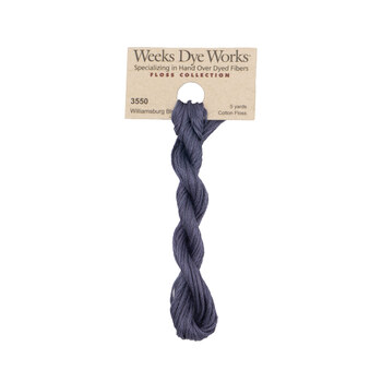 Weeks Dye Works 3550 Williamsburg Blue - 6 Strand Embroidery Floss, Image