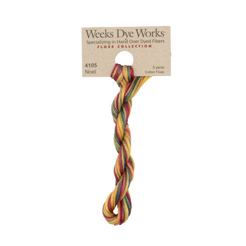 Weeks Dye Works 4105 Noel - 6 Strand Embroidery Floss, Image