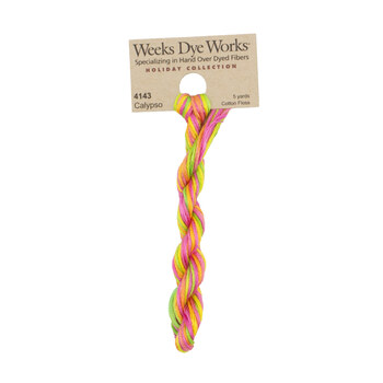 Weeks Dye Works 4143 Calypso - 6 Strand Embroidery Floss, Image