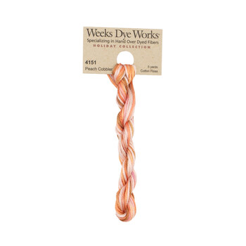 Weeks Dye Works 4151 Peach Cobbler - 6 Strand Embroidery Floss, Image