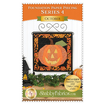 Foundation Paper Piecing Series 4 - October Pattern