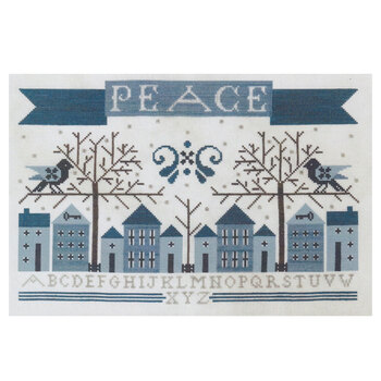 Winter's Peace Sampler Cross Stitch Pattern