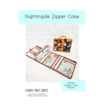 Nightingale Zipper Case Pattern, Image
