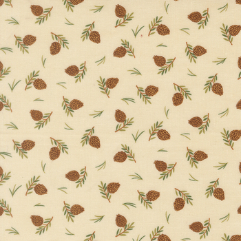 Northwoods Lodge 56195-11 Natural by Deb Strain for Moda Fabrics, Image