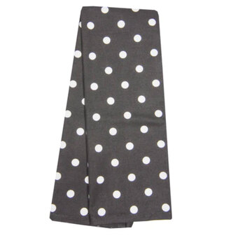 Tea Towel Polka Dot Black, Image